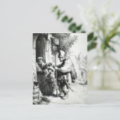 Der Ratcatcher, 1632 Postkarte (Stehend Vorderseite)