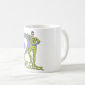 Der Rätselknacker & Logo Green Kaffeetasse (VorderseiteRechts)