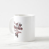 Der Rauch ist gestiegen Kaffeetasse (Vorderseite Links)