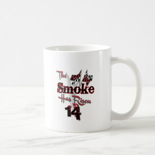 Der Rauch ist gestiegen Kaffeetasse