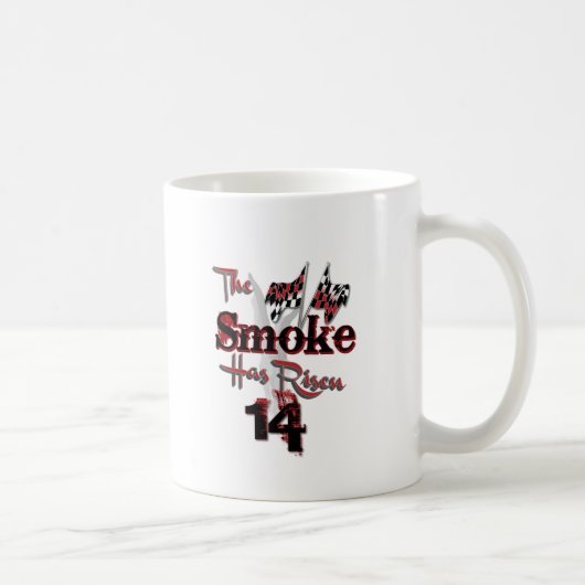 Der Rauch ist gestiegen Kaffeetasse (Rechts)
