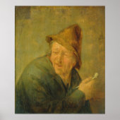 Der Raucher, 1640 Poster (Vorne)