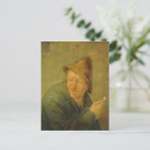 Der Raucher, 1640 Postkarte (Stehend Vorderseite)