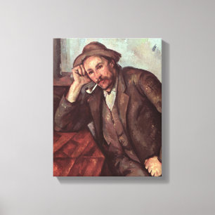 Der Raucher, 1891-92 Leinwanddruck