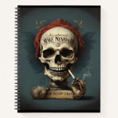 der Raucher Notizblock (Vorderseite)