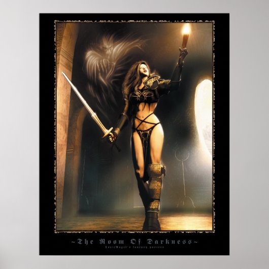 Der Raum der Dunkelheit Poster (Vorne)