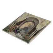 Der Raum der zwei Schwestern im Alhambra, Grana Fliese (Seite)