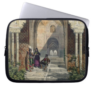 Der Raum der zwei Schwestern im Alhambra, Grana Laptopschutzhülle