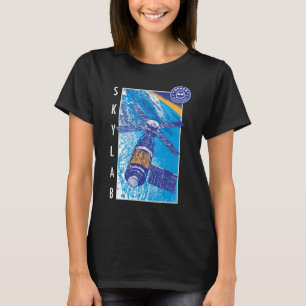 Der Raum-Hipster-Skylab-T - Shirt der Frauen