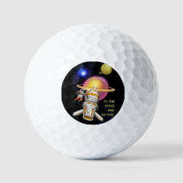 Der Raum und darüber hinaus Golfball
