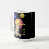 Der Raum und darüber hinaus Kaffeetasse (Vorderseite Links)