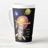 Der Raum und darüber hinaus Milchtasse (Linke Ecke)