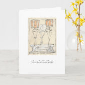 Der Raum zwischen den Gedanken. Karte (Gelbe Blume)