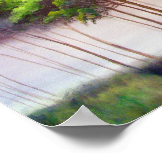 Der Raum zwischen Poster (Ecke)