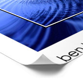 der Raum zwischen Poster (Ecke)