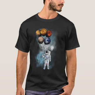 Der Raumfahrtplanet des Raumfahrtschiffes des Spac T-Shirt