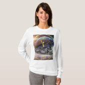 Der Raumzug fährt durch die Zeit T-Shirt (Vorne ganz)