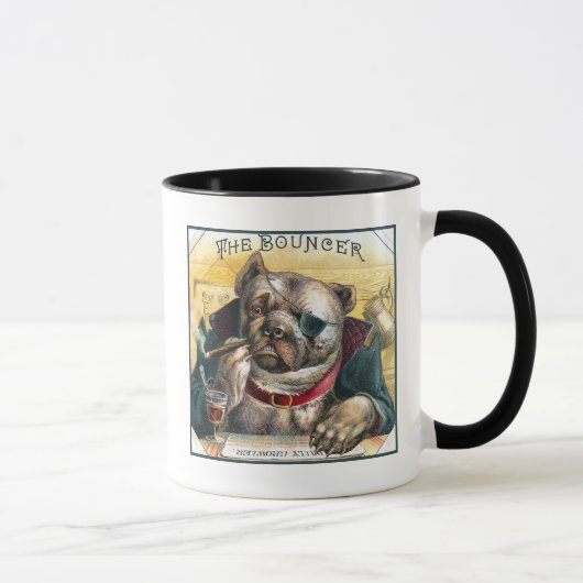 Der Rausschmeißerhund Tasse (Rechts)