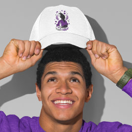 Der Raven des Herbstes - gotischer Erntehut Truckerkappe