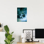 Der Raven Edgar Allan Poe Poster (Heimbüro)