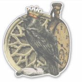 Der Raven King Aufkleber (Vorderseite)