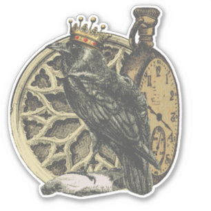 Der Raven King Aufkleber