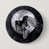 Der Raven oder die Crow Button (Vorderseite)