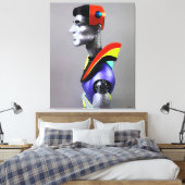Der Raygunner Leinwanddruck (Insitu (Schlafzimmer))
