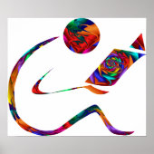 Der Reader - Fantasy Print Poster (Vorne)