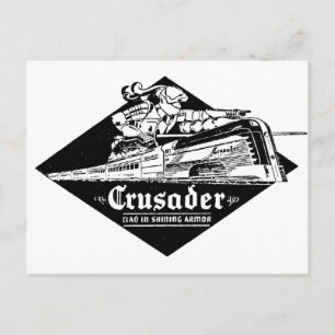 Der Reading Railroad Crusader Streamliner Postkarte