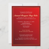 Der Reagan Day Gala Republikanischer Fundraiser