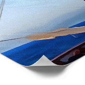 Der Realist passt die Segel-Kunst an Poster (Ecke)