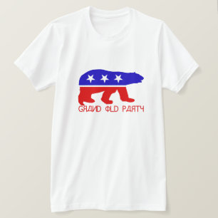 Der Rebranded Grand Old Party russische Bär T-Shirt