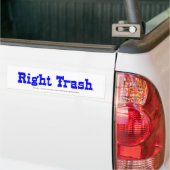 Der RECHTE Abfall-Autoaufkleber Autoaufkleber (Auf Lkw)