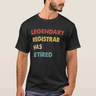 Der rechtmäßige Kanzler hat sich zurückgezogen T-Shirt