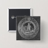 Der Rechtsanwalt Button (Vorne & Hinten)