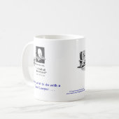 Der Rechtsanwalt-Kaffee-Tasse toter Lawyer™ Kaffeetasse (Vorderseite Links)
