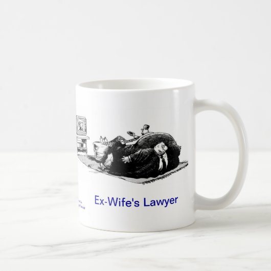 Der Rechtsanwalt-Kaffee-Tasse toter Lawyer™ Kaffeetasse (Rechts)