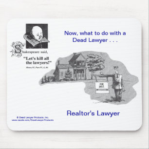 Der Rechtsanwalt Mousepad toten Lawyer™