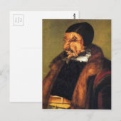 Der Rechtsanwalt von Giuseppe Arcimboldo Postkarte (Vorne/Hinten)