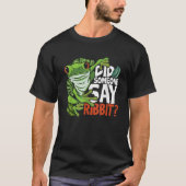 Der Red Mit Augen Tree Frog hat irgendjemand Ribbi T-Shirt (Vorderseite)