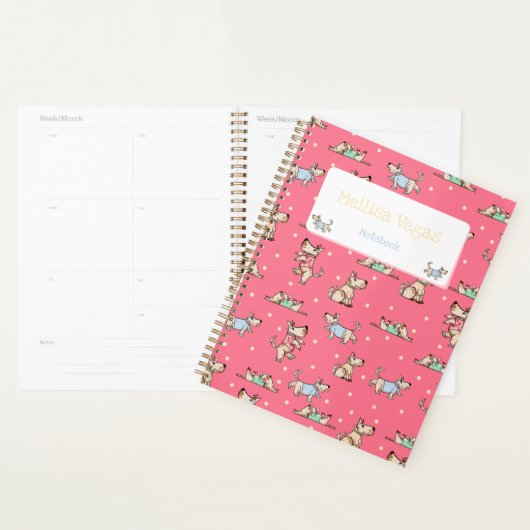 Der Red Planner des Hundes mit Namen Planer (Anzeige)