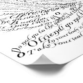 Der redende Lotus Poster (Ecke)