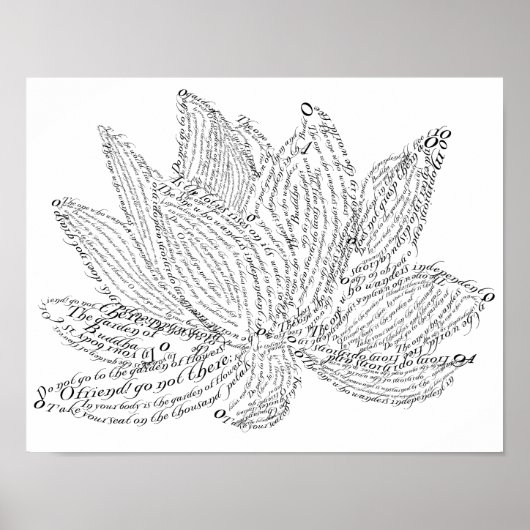 Der redende Lotus Poster (Vorne)