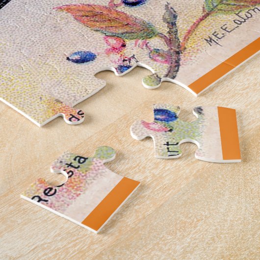 Der Redstart-Vogel Puzzle (Seite)