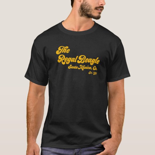 Der Regal Beagle Company Sitcom 70er 80er bedroht T-Shirt (Vorderseite)