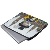 Der Regal Sphynx in seinem verblüffenden Anzug im Laptopschutzhülle (Vorne Knopf)