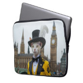 Der Regal Sphynx in seinem verblüffenden Anzug im Laptopschutzhülle (Vorderseite Links)