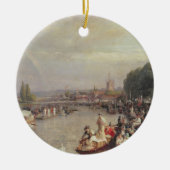 Der Regatta Keramikornament (Vorne)