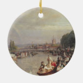 Der Regatta Keramikornament (Hinten)